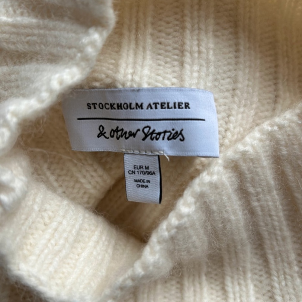 & Other Stories high neck jumper - Picture 3 of 5